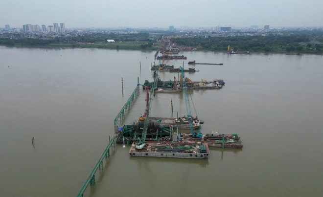 Siêu cầu 16.000 tỷ bắc qua sông Hồng, mang tên danh tướng huyền thoại của lịch sử Việt Nam đón tin vui- Ảnh 1.
