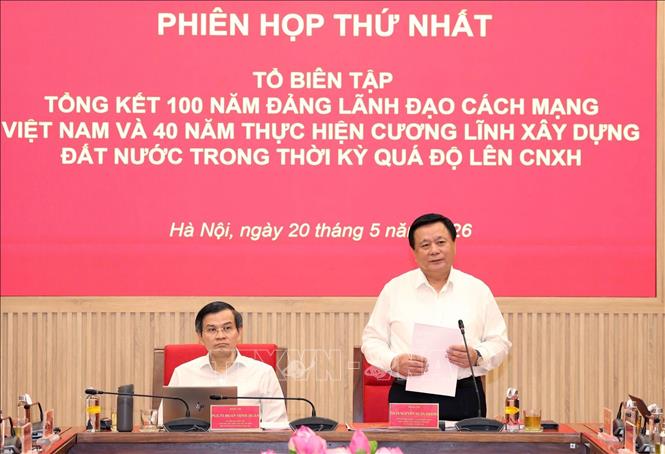 Tổng kết 100 năm Đảng lãnh đạo, đưa đất nước phát triển nhanh, bền vững- Ảnh 1.