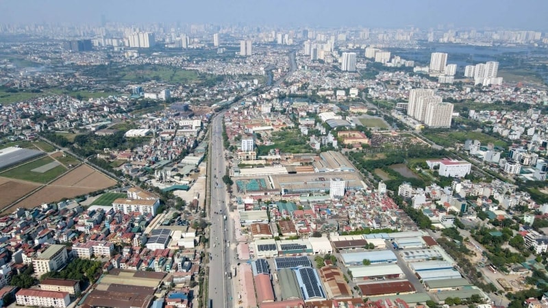 Hiện trạng một đoạn tuyến quốc lộ 1A hiện hữu. Ảnh: Báo Công an Nhân dân