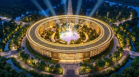 Lộ diện phối cảnh "Trống đồng hiện đại": Sunshine Group xây trung tâm R&D 4 tỷ USD tại Đồng Nai, bao phủ gần 10 lĩnh vực công nghệ tương lai- Ảnh 1. Lộ diện phối cảnh "Trống đồng hiện đại": Sunshine Group xây trung tâm R&D 4 tỷ USD tại Đồng Nai, bao phủ gần 10 lĩnh vực công nghệ tương lai- Ảnh 1.