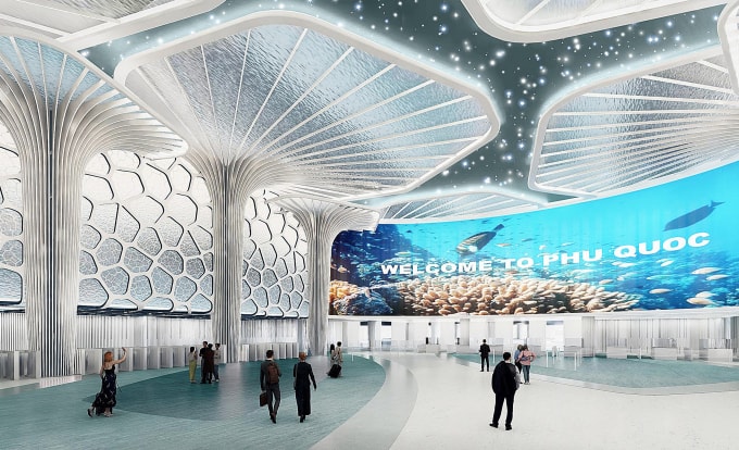 Việt Nam sắp có thêm nhà ga VIP rộng 8.500m2 với kiến trúc mang tính biểu tượng độc đáo, do bàn tay kỹ sư nước ngoài thiết kế- Ảnh 3. Việt Nam sắp có thêm nhà ga VIP rộng 8.500m2 với kiến trúc mang tính biểu tượng độc đáo, do bàn tay kỹ sư nước ngoài thiết kế- Ảnh 3.