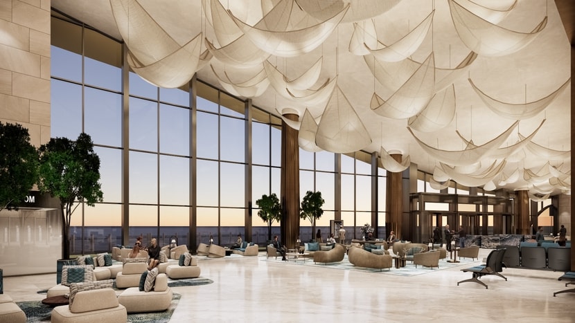 Việt Nam sắp có thêm nhà ga VIP rộng 8.500m2 với kiến trúc mang tính biểu tượng độc đáo, do bàn tay kỹ sư nước ngoài thiết kế- Ảnh 4. Việt Nam sắp có thêm nhà ga VIP rộng 8.500m2 với kiến trúc mang tính biểu tượng độc đáo, do bàn tay kỹ sư nước ngoài thiết kế- Ảnh 4.