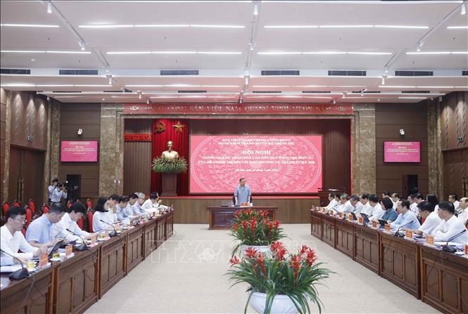 Thông qua dự thảo Báo cáo kết quả kiểm tra, giám sát (đợt 2) đối với Ban Thường vụ Thành ủy Hà Nội- Ảnh 3. Thông qua dự thảo Báo cáo kết quả kiểm tra, giám sát (đợt 2) đối với Ban Thường vụ Thành ủy Hà Nội- Ảnh 3.