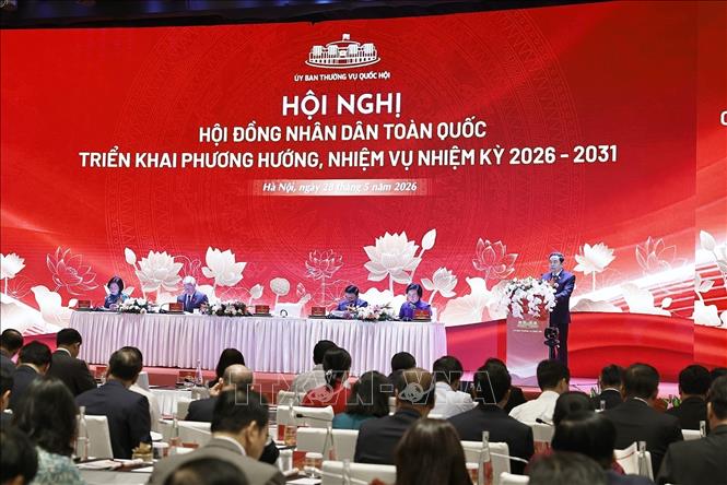 Khai mạc Hội nghị Hội đồng nhân dân toàn quốc triển khai nhiệm vụ nhiệm kỳ 2026 - 2031- Ảnh 5.