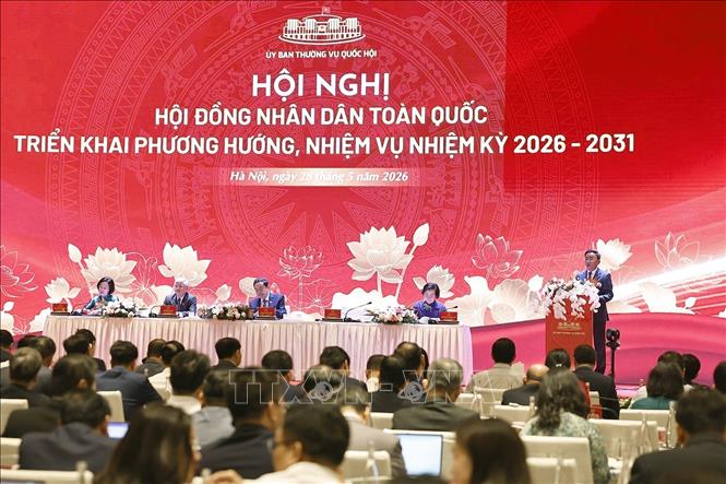Bảo đảm sự lãnh đạo toàn diện của Đảng, phát huy tính chủ động của HĐND các cấp- Ảnh 2. Bảo đảm sự lãnh đạo toàn diện của Đảng, phát huy tính chủ động của HĐND các cấp- Ảnh 2.