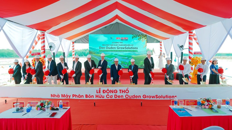 Hình ảnh tại lễ động thổ. Nguồn ảnh: Báo Chính phủ