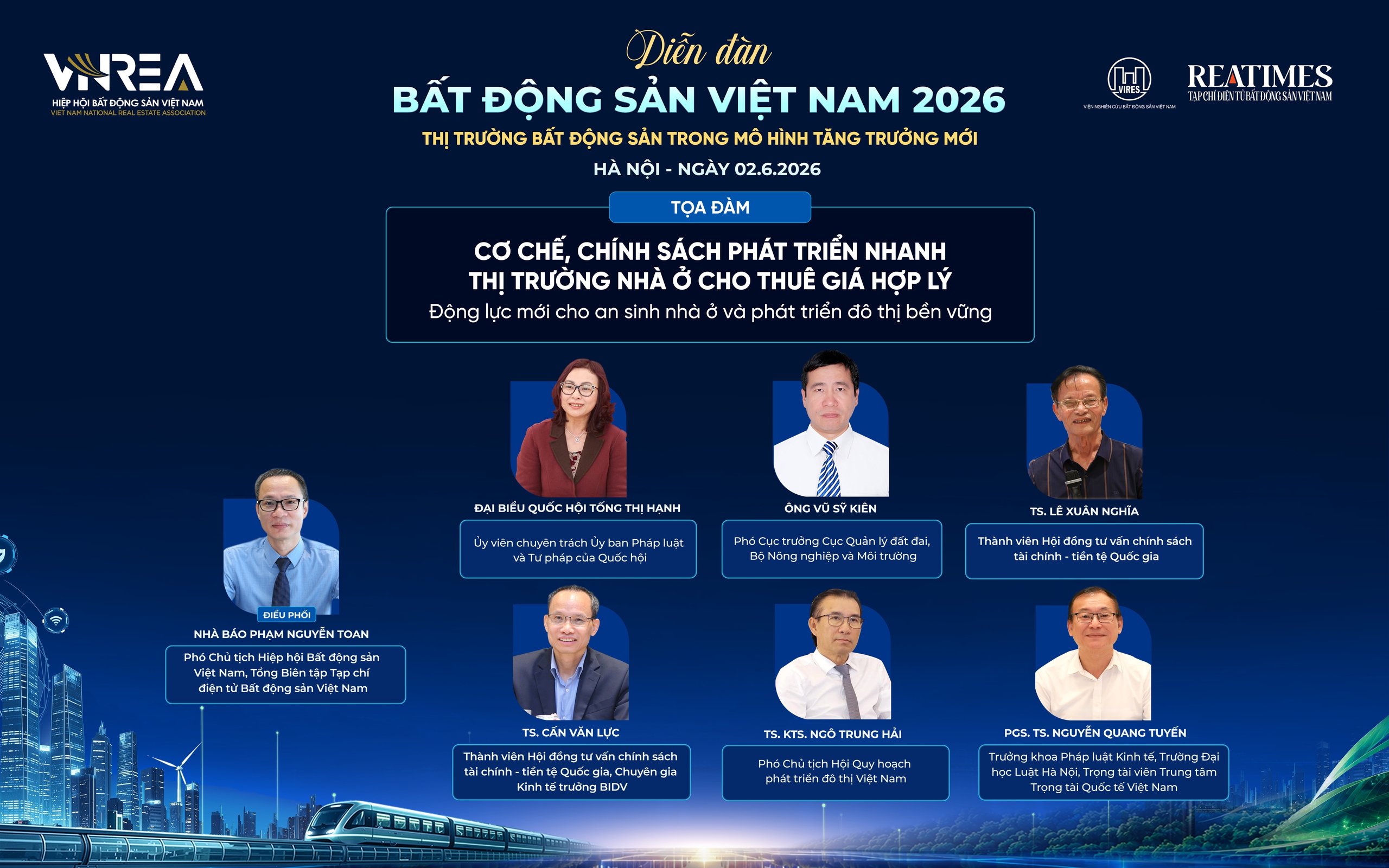 Ngày mai diễn ra Diễn đàn Bất động sản Việt Nam 2026: Khơi thông nguồn lực, tái định hình vai trò của doanh nghiệp bất động sản trong kỷ nguyên mới- Ảnh 6. Ngày mai diễn ra Diễn đàn Bất động sản Việt Nam 2026: Khơi thông nguồn lực, tái định hình vai trò của doanh nghiệp bất động sản trong kỷ nguyên mới- Ảnh 6.