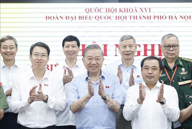 Tổng Bí thư, Chủ tịch nước Tô Lâm: Mở ra cơ hội lớn để Hà Nội bứt phá, phát triển xứng tầm hơn- Ảnh 4.