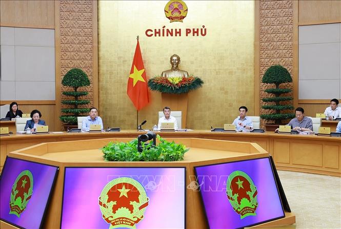 Thủ tướng Lê Minh Hưng chủ trì phiên họp Chính phủ thường kỳ tháng 4/2026- Ảnh 1.