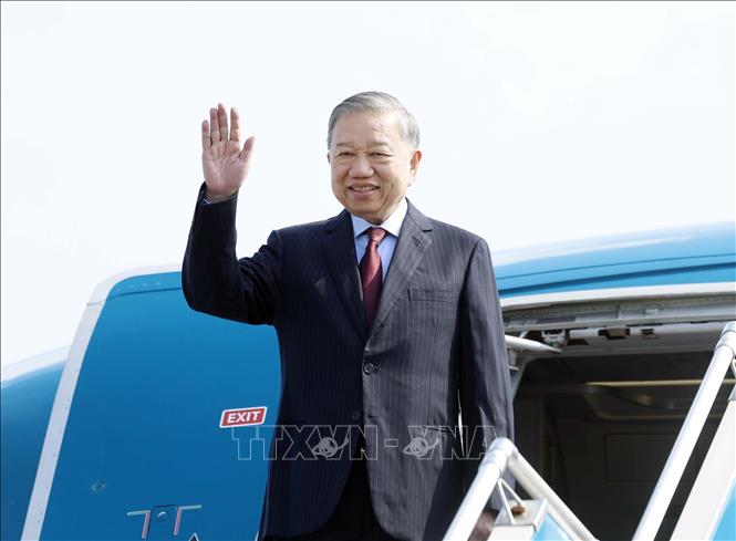 Tổng Bí thư, Chủ tịch nước Tô Lâm lên đường thăm cấp Nhà nước tới Cộng hòa Ấn Độ- Ảnh 1.
