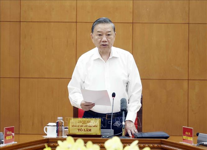 Tổng Bí thư, Chủ tịch nước Tô Lâm: Bảo vệ môi trường và thích ứng với biến đổi khí hậu là một trong những trụ cột của mô hình phát triển mới- Ảnh 1.
