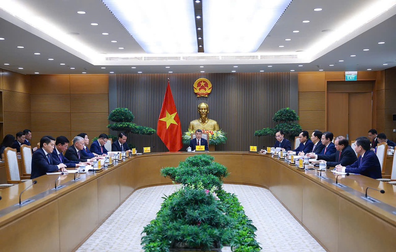 Điện đàm với Thủ tướng Trung Quốc, Thủ tướng Lê Minh Hưng đề nghị ưu tiên hợp tác đường sắt - Ảnh 2. Điện đàm với Thủ tướng Trung Quốc, Thủ tướng Lê Minh Hưng đề nghị ưu tiên hợp tác đường sắt - Ảnh 2.