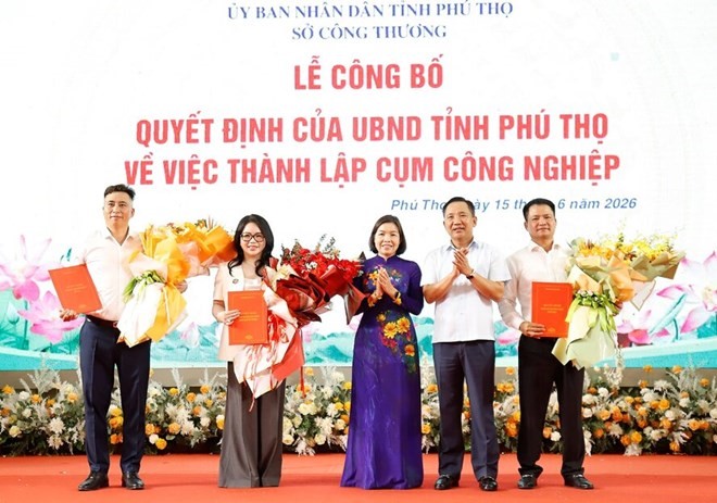 Phú Thọ thành lập 3 cụm công nghiệp mới gần 175 ha - Ảnh 1.