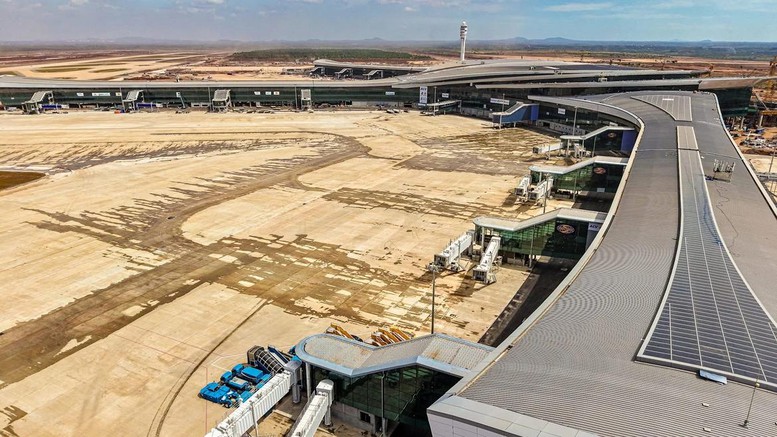 Một góc của sân bay Long Thành hiện nay. Nguồn ảnh: Báo Chính phủ Một góc của sân bay Long Thành hiện nay. Nguồn ảnh: Báo Chính phủ