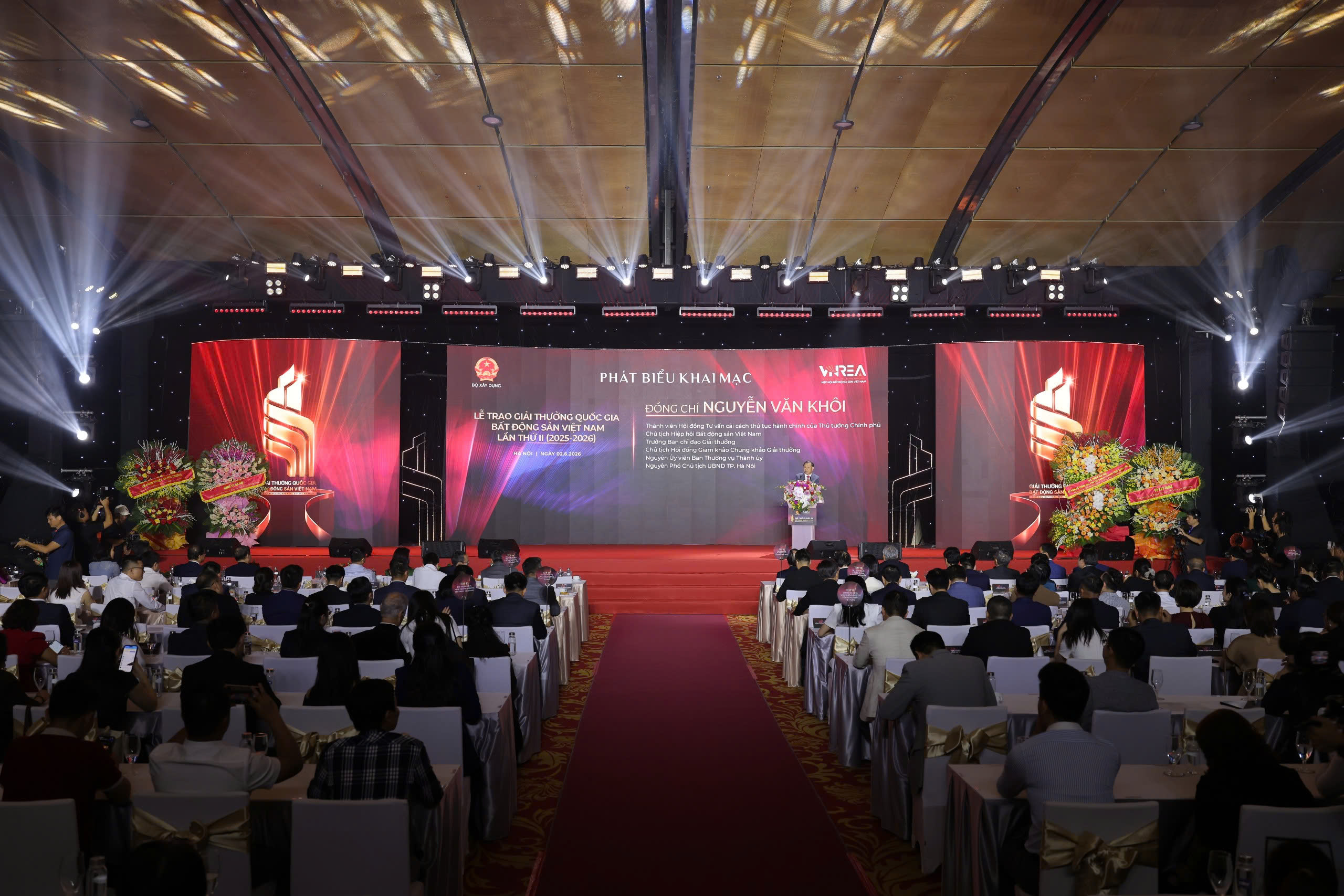 Lễ trao Giải thưởng Quốc gia Bất động sản Việt Nam lần thứ II: Vinh danh những thương hiệu xuất sắc nhất, định hình chuẩn mực phát triển mới