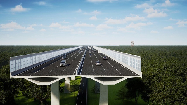 Thành phố rộng nhất Việt Nam sắp làm tuyến đường trên đi cao đi xuyên rừng 30.000 tỷ có tường chống ồn và chắn ánh sáng - Ảnh 1.
