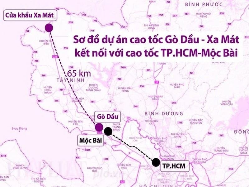 Ít tháng nữa, tỉnh biên giới giáp Campuchia khởi công tuyến đường gần 10.000 tỷ khơi thông kết nối trung tâm Đông Nam Bộ - Ảnh 1.
