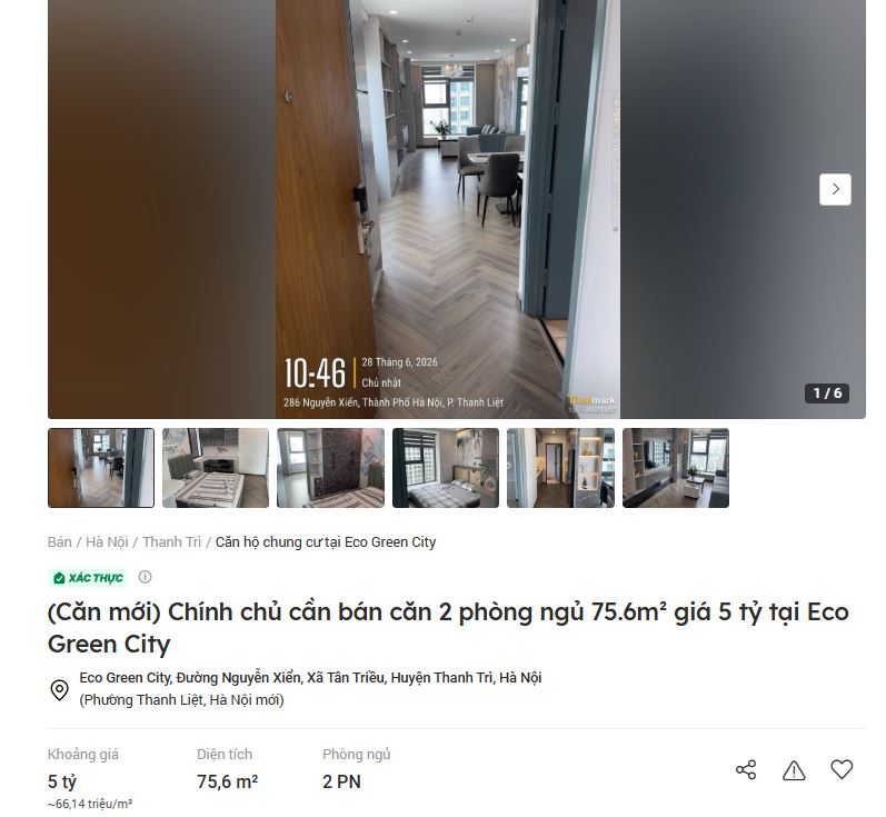 Chung cư Hà Nội hạ nhiệt: Nhiều căn giảm cả tỷ đồng sau thời kỳ tăng nóng - Ảnh 3.
