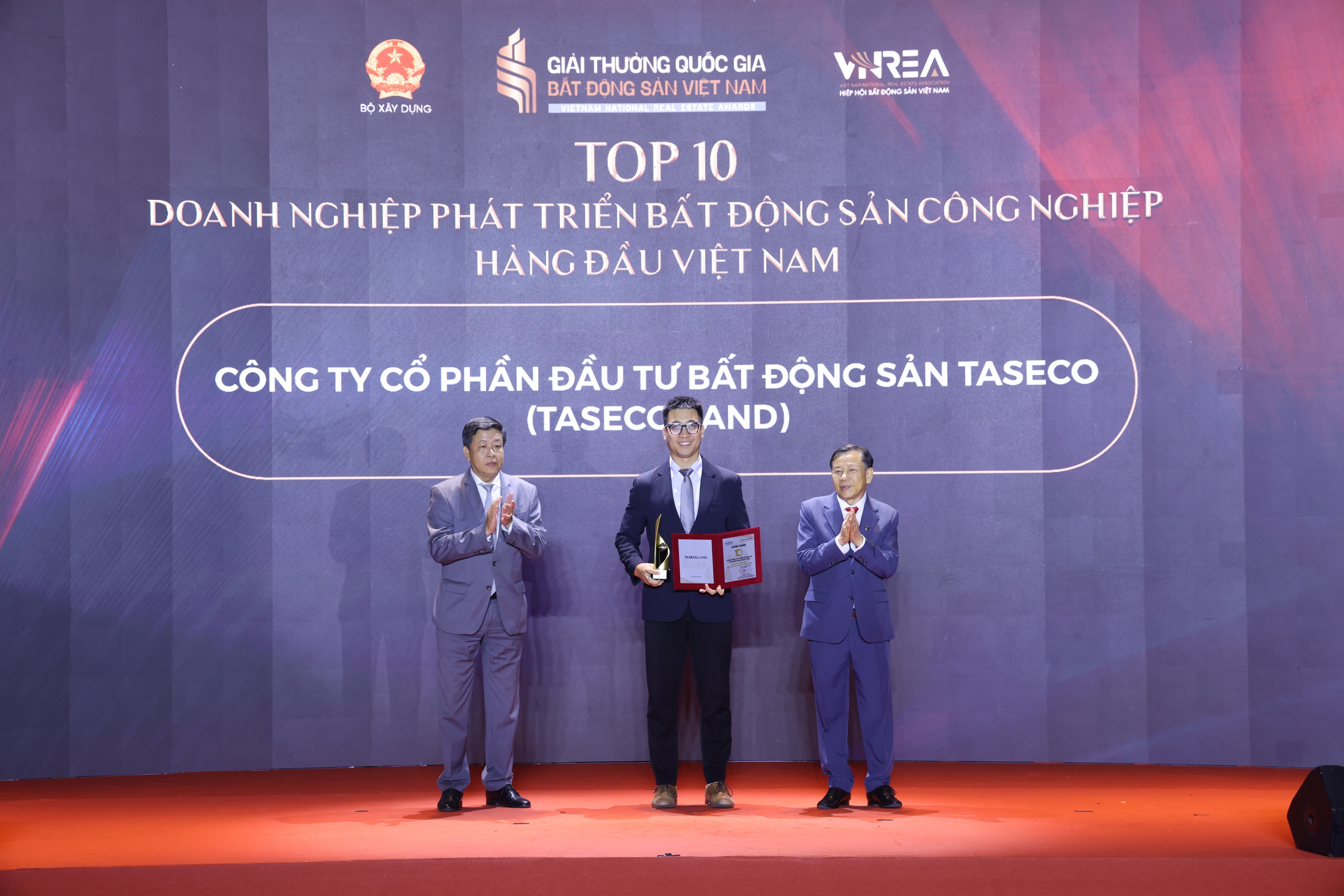 Dấu ấn bất động sản công nghiệp đưa Taseco Land đến cú đúp Giải thưởng Quốc gia Bất động sản Việt Nam