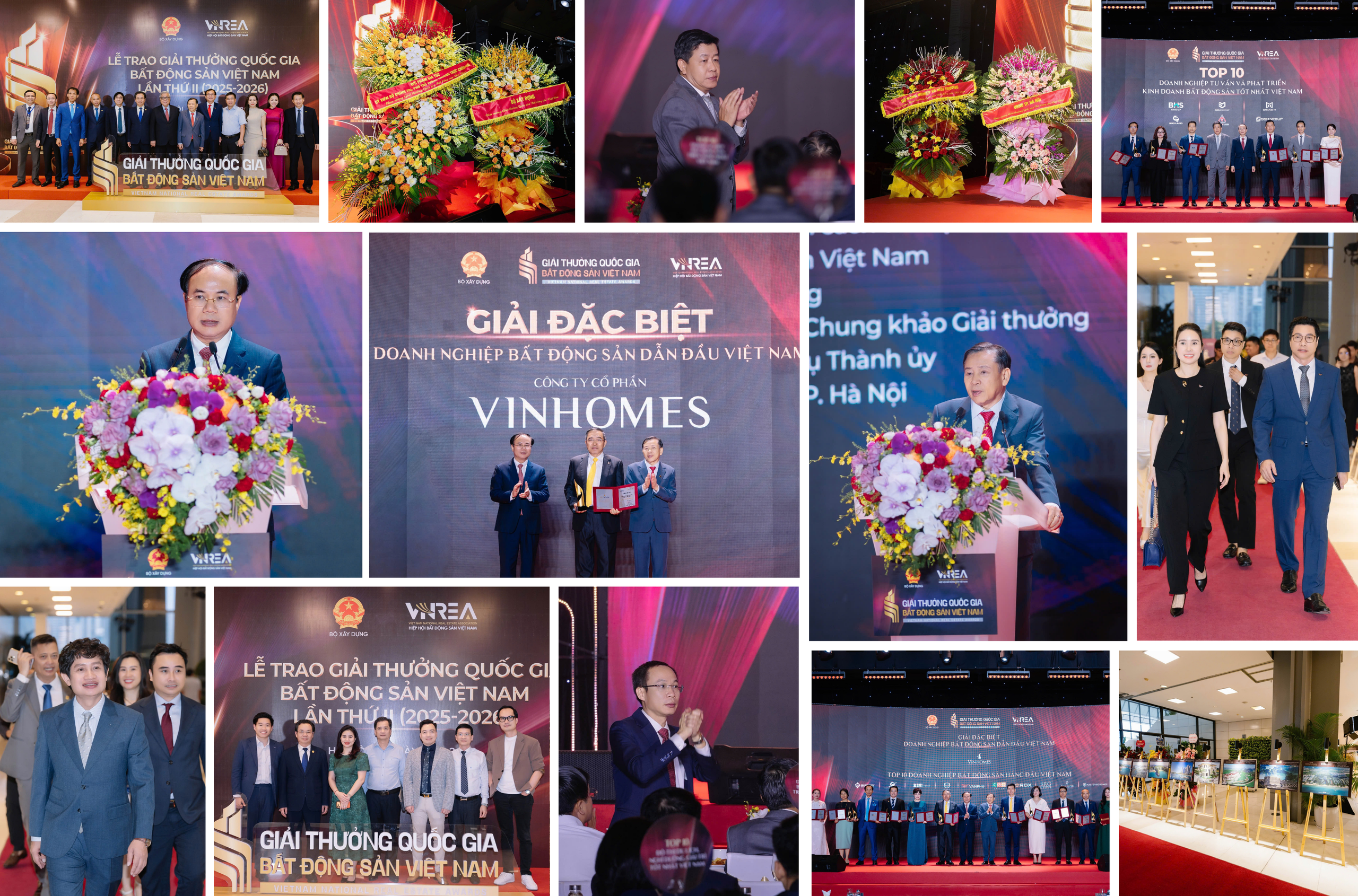Nhìn lại những hình ảnh ấn tượng tại Lễ trao Giải thưởng Quốc gia Bất động sản Việt Nam lần thứ II