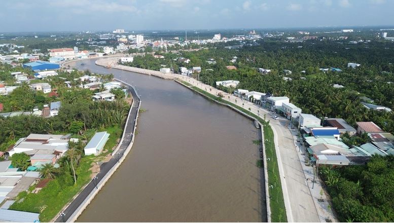 Một tỉnh nhỏ bé phía Nam sắp có tuyến đường ven sông gần 2.000 tỷ- Ảnh 2.