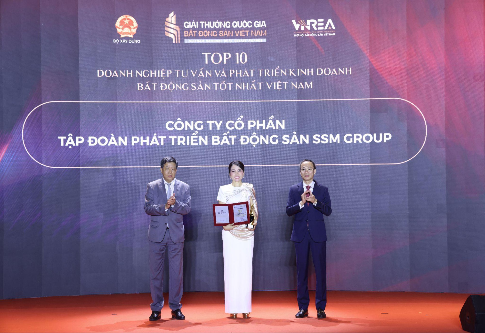 SSM Group vào Top 10 Doanh nghiệp tư vấn và phát triển kinh doanh bất động sản tốt nhất Việt Nam- Ảnh 1.
