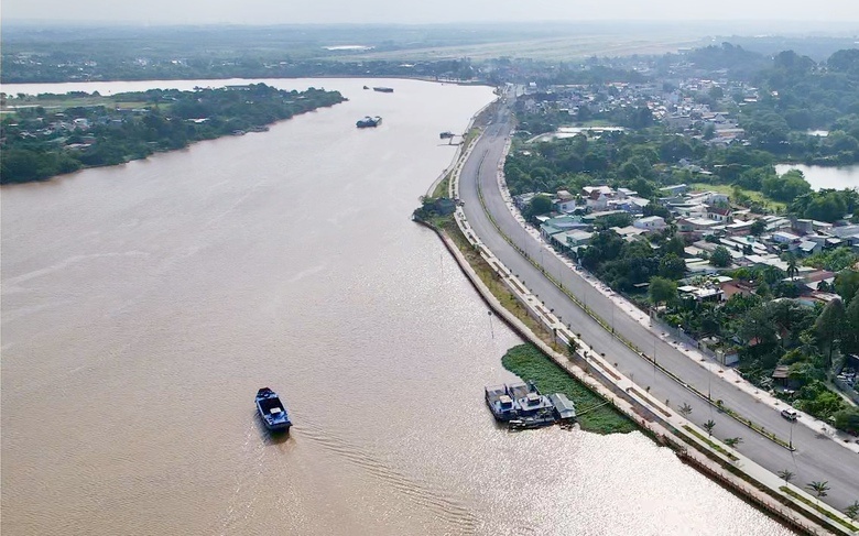 Sắp khởi công xây dựng cầu hơn 2.200 tỷ nối thông 2 thành phố trực thuộc Trung ương, xóa bỏ bến phà đã có từ lâu- Ảnh 1.