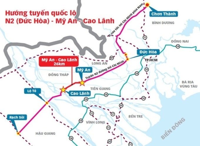 Cao tốc 6.100 tỷ góp phần nối thông miền Đông với miền Tây sẽ có điều chỉnh quan trọng trước khi hoàn thiện năm 2028- Ảnh 1.
