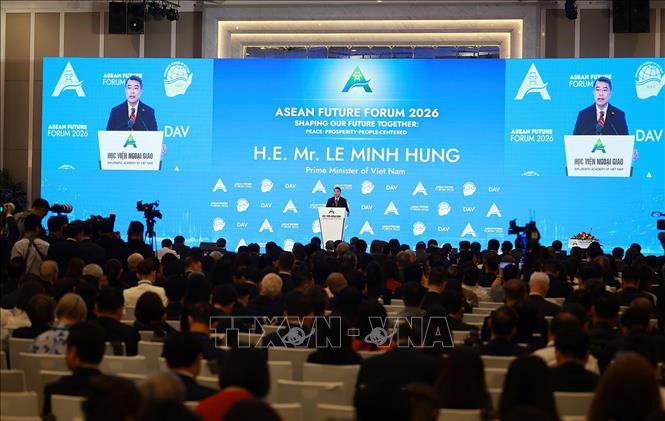 Thủ tướng Lê Minh Hưng: ASEAN phải trở thành một chủ thể tham gia định hình chuẩn mực mới của thời đại- Ảnh 3. Thủ tướng Lê Minh Hưng: ASEAN phải trở thành một chủ thể tham gia định hình chuẩn mực mới của thời đại- Ảnh 3.