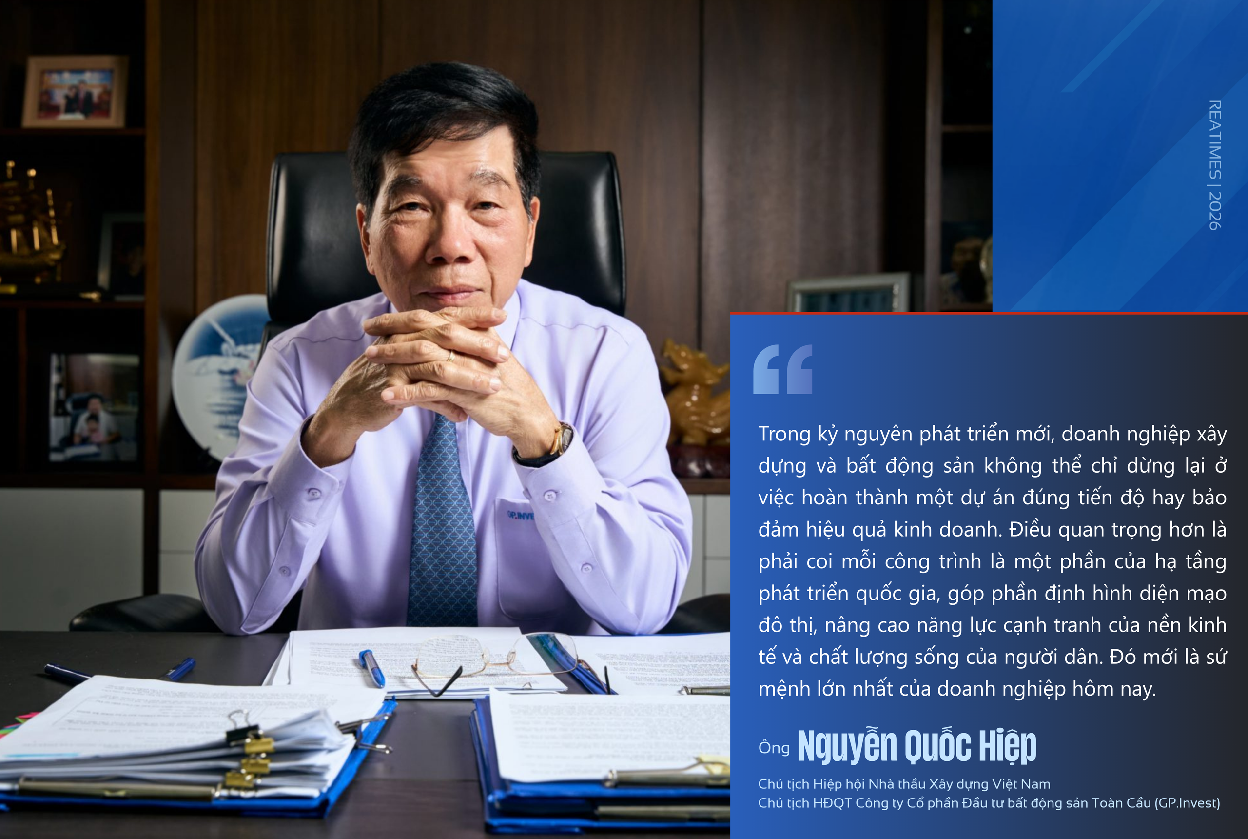 Doanh nhân Nguyễn Quốc Hiệp: Một đời kiến tạo bằng chữ tín và trách nhiệm - Ảnh 1.