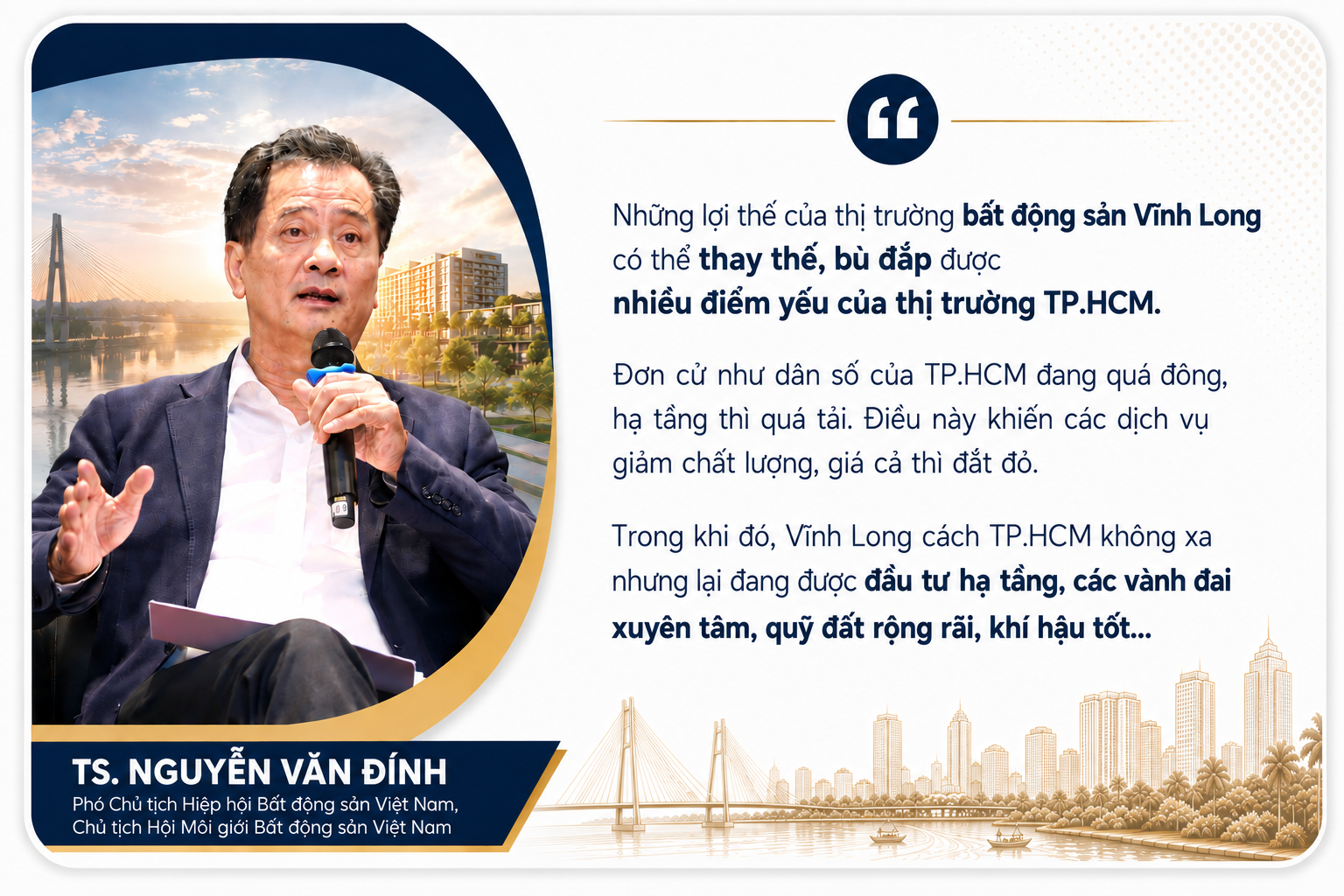 Điều gì sẽ quyết định giá trị của bất động sản Vĩnh Long trong 10 năm tới? - Ảnh 1.