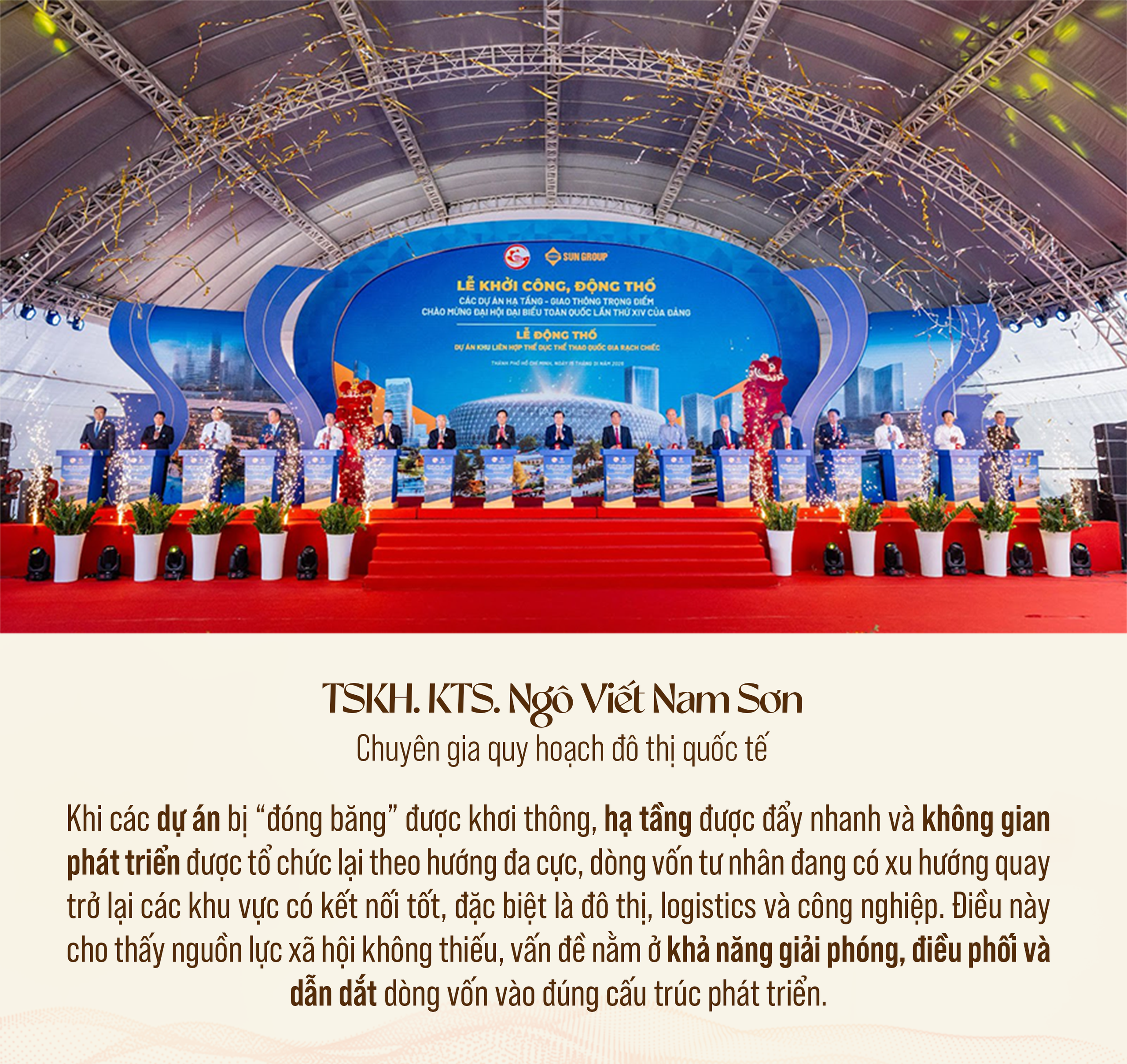 TSKH. KTS. Ngô Viết Nam Sơn: TP.HCM đang đứng trước cơ hội lịch sử để vươn tới hình mẫu siêu đô thị bền vững, sáng tạo, đáng sống tầm vóc quốc tế - Ảnh 19.