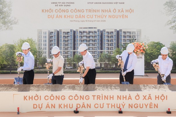 Văn Phú khởi công khu nhà ở xã hội quy mô gần 1.000 căn tại Khu đô thị Vlasta – Thủy Nguyên - Ảnh 2.