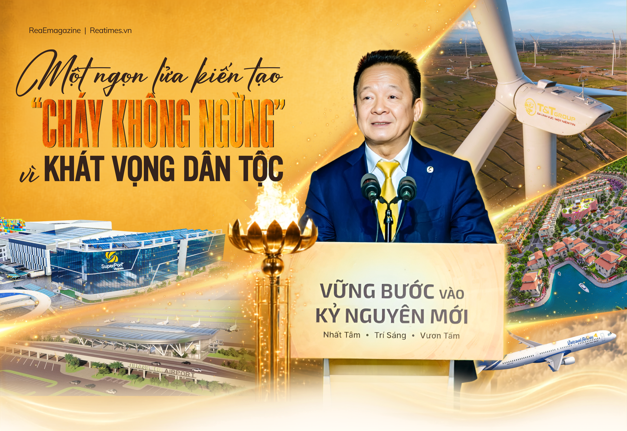 Doanh nhân Đỗ Quang Hiển: Khát vọng kiến quốc phía sau những công trình chiến lược