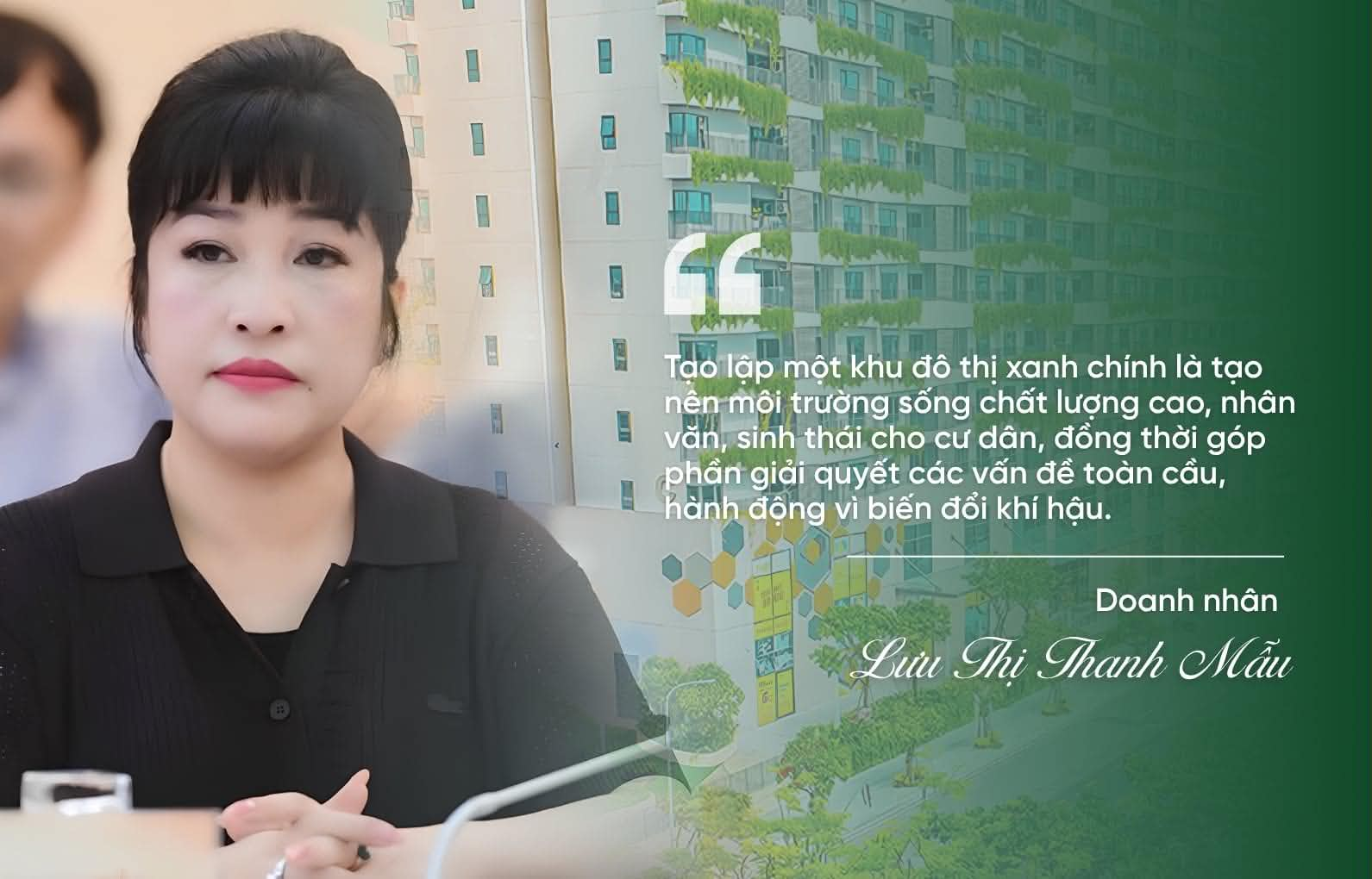 Doanh nhân Lưu Thị Thanh Mẫu và bản lĩnh tiên phong theo đuổi bất động sản xanh và phát triển bền vững - Ảnh 12.