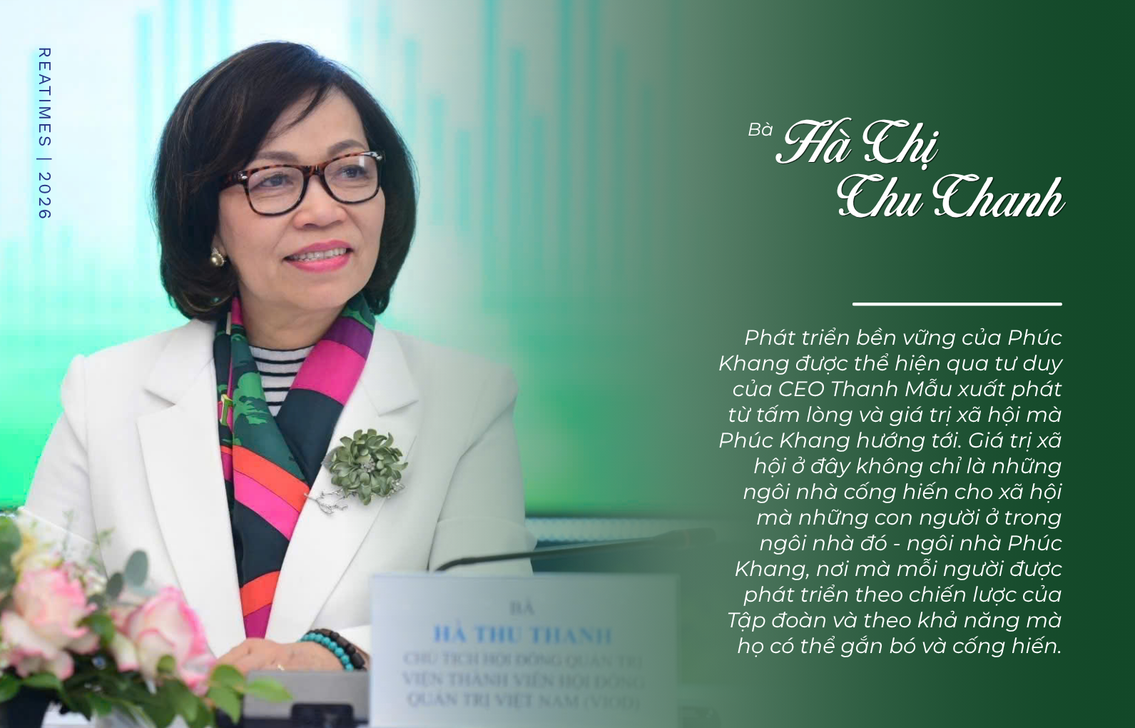 Doanh nhân Lưu Thị Thanh Mẫu và bản lĩnh tiên phong theo đuổi bất động sản xanh và phát triển bền vững - Ảnh 22.