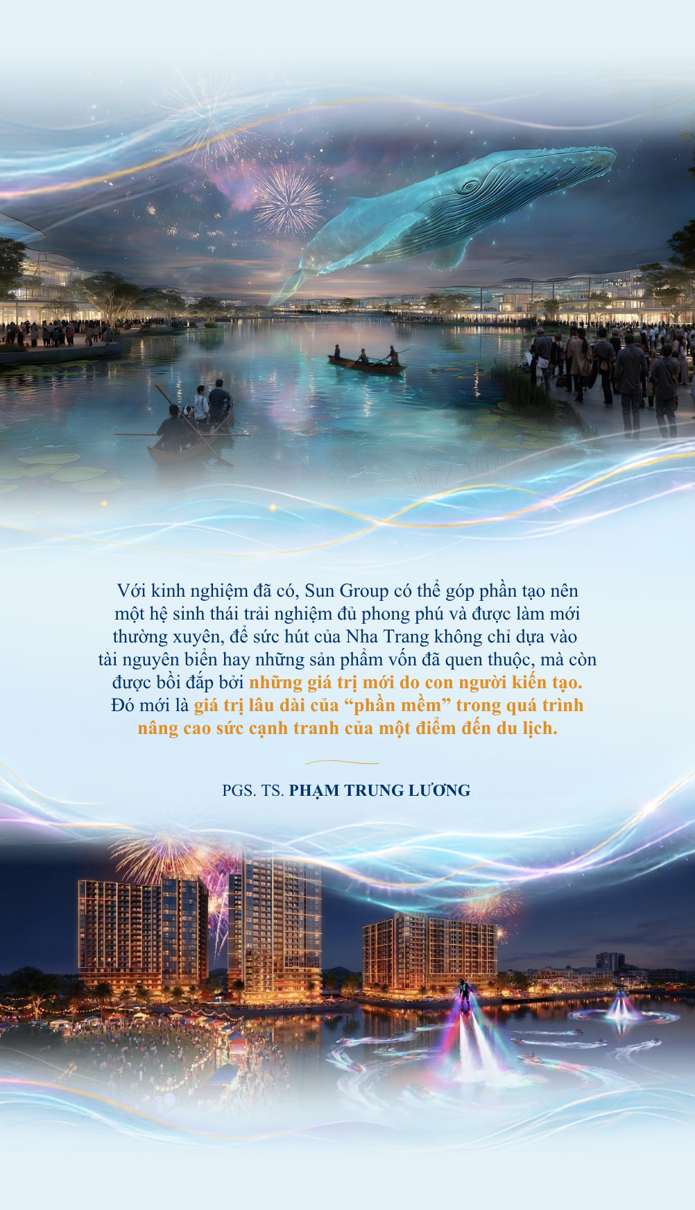 PGS. TS. Phạm Trung Lương: “Sức sống” của những dự án bất động sản đa trải nghiệm đang tạo nên sức bật mới cho du lịch Nha Trang - Ảnh 28.