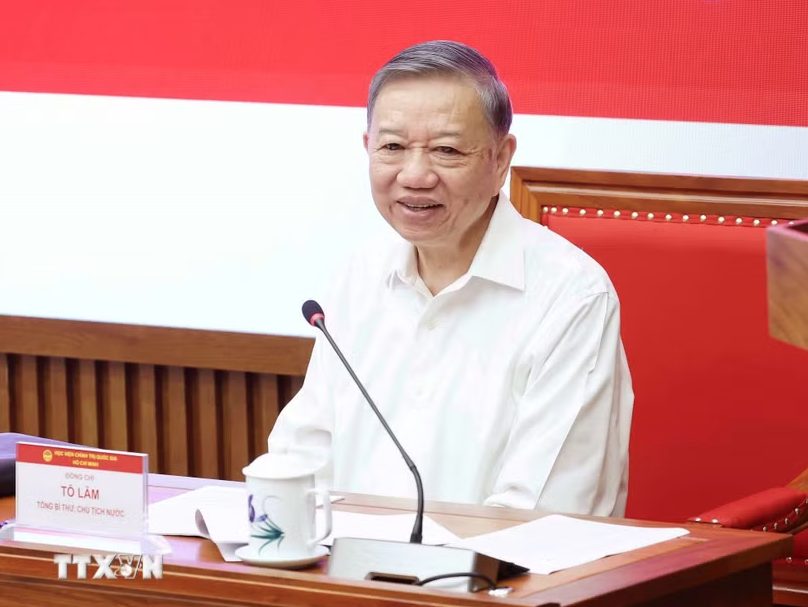 Tổng Bí thư, Chủ tịch nước Tô Lâm: Khát vọng lớn phải được hiện thực hóa bằng tầm nhìn đúng, quyết sách có căn cứ và hành động có trách nhiệm - Ảnh 1.