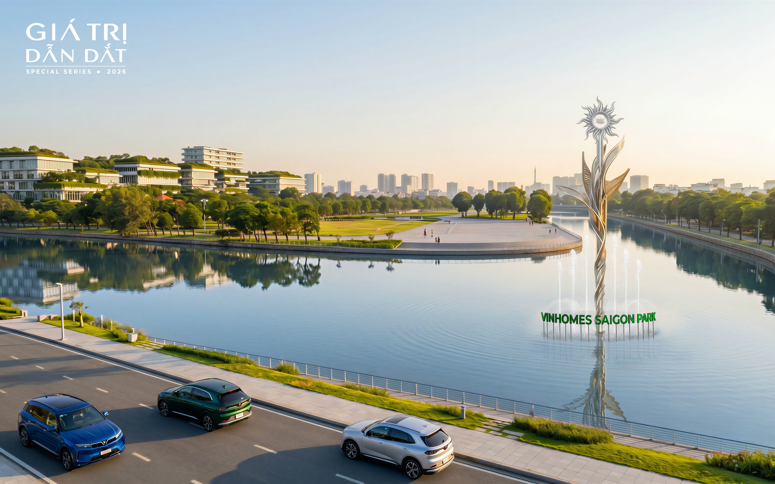 Vinhomes Sài Gòn Park: Lời giải cho mô hình đô thị tri thức mang bản sắc Việt