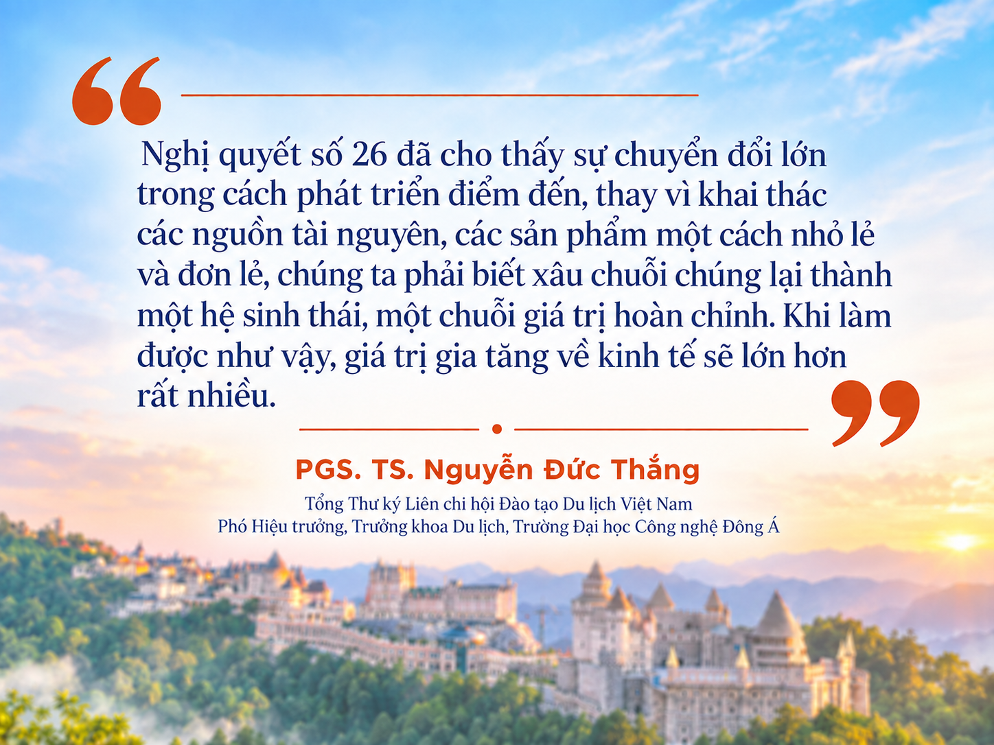 Du lịch Việt Nam trong kỷ nguyên mới: Từ chính sách đột phá đến sức bật tăng trưởng - Ảnh 14.