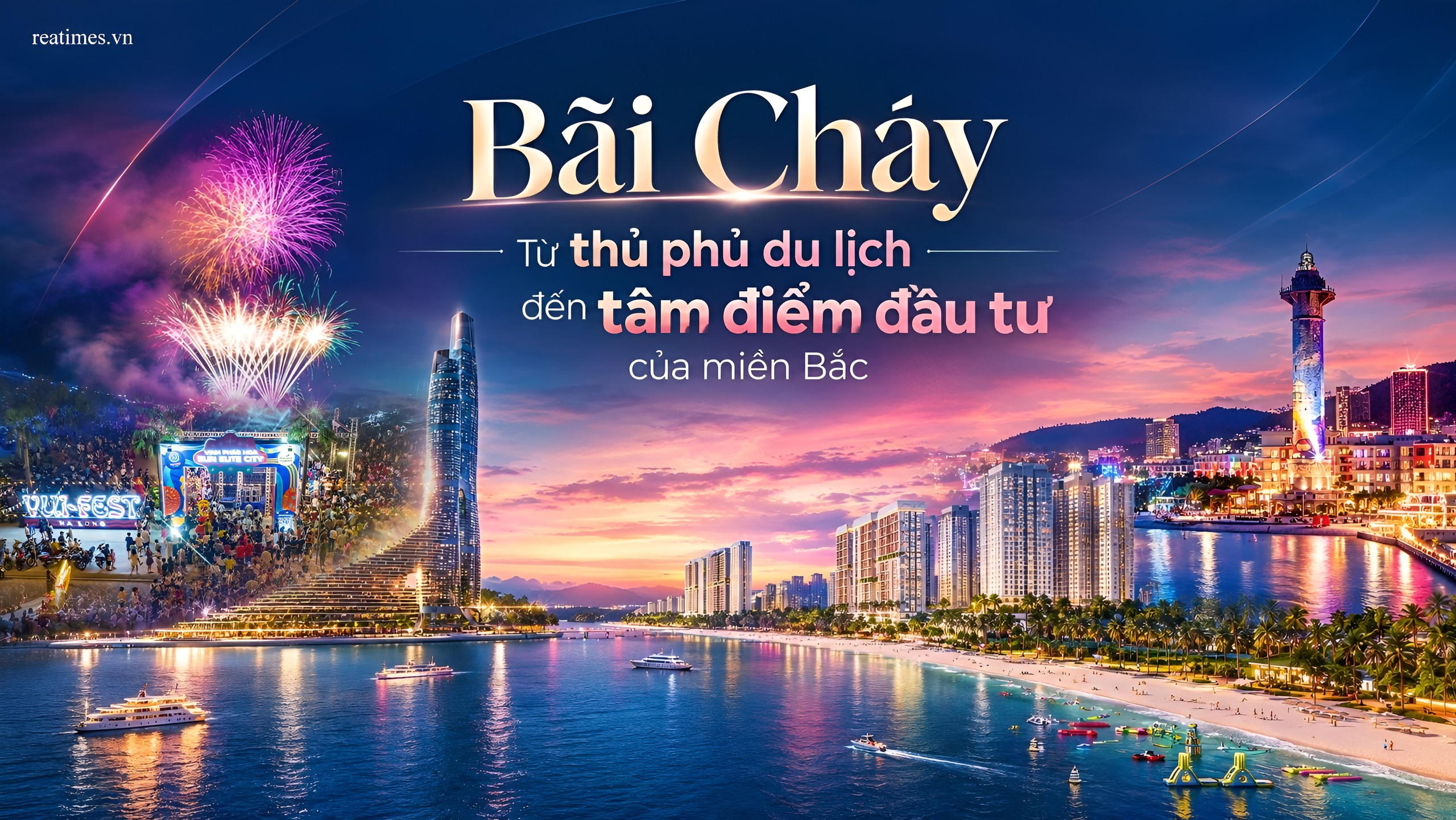 Sức sống mới, sức hút đầu tư và “năng lực điểm đến” của Bãi Cháy (Quảng Ninh)