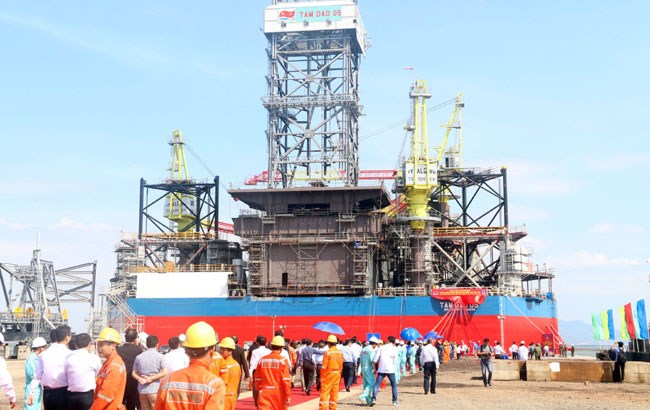 Offshore Vietnam oil rig launched in south, vietnam economy, business news, vn news, vietnamnet bridge, english news, Vietnam news, news Vietnam, vietnamnet news, vn news, Vietnam net news, Vietnam latest news, Vietnam breaking news