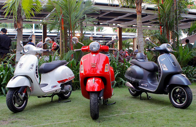 Mẫu xe Vespa GTS super 125ie của Piaggio