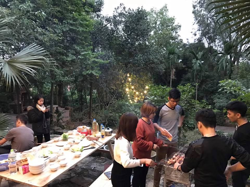 Phù hợp tổ chức tiệc nướng BBQ ngoài trời