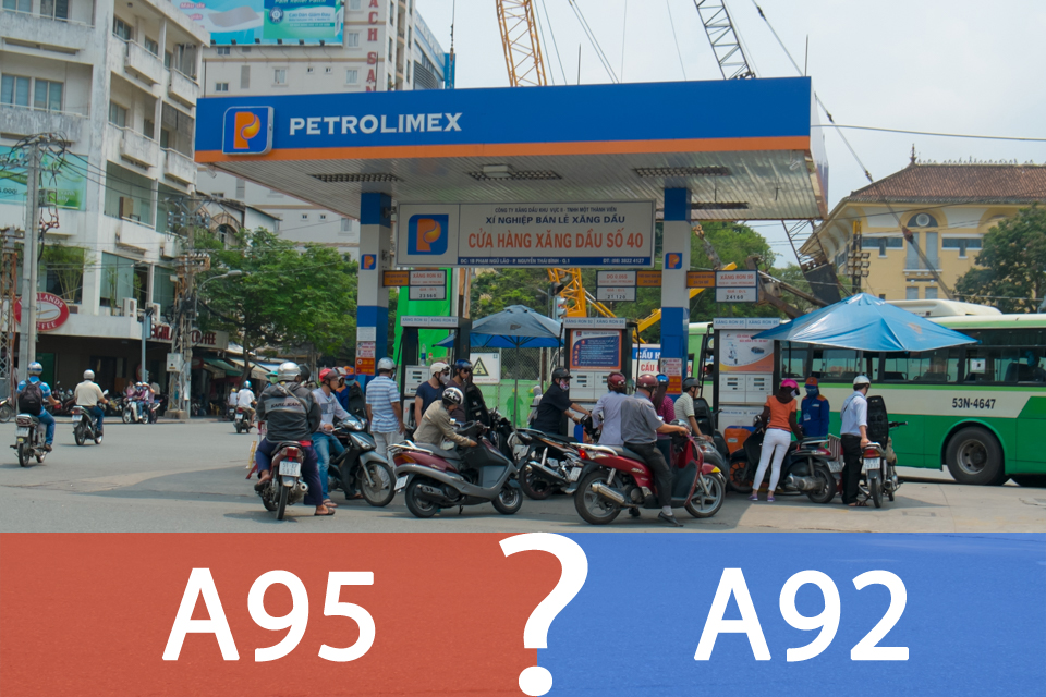 Nên đổ xăng A92 hay xăng A95 để LỢI XĂNG hơn?