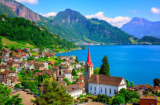 Switzerland có ba đặc điểm chung cực kì sạch sẽ, tỉ lệ tội phạm thấp và đồ ăn tuyệt vời