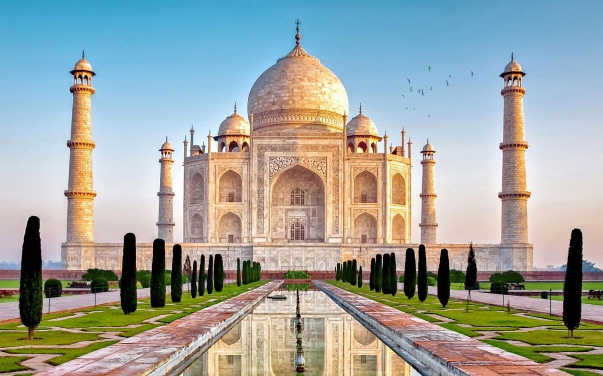 Lăng mộ Taj Mahal, Uttar Pradesh, Ấn Độ