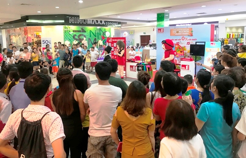 chuỗi hoạt động tư vấn tài chính cho người tiêu dùng tại các siêu thị ở TPHCM và Biên Hòa, bao gồm Big C, Lotte Mart và Aeon Mall từ 17/6 - 23/7.