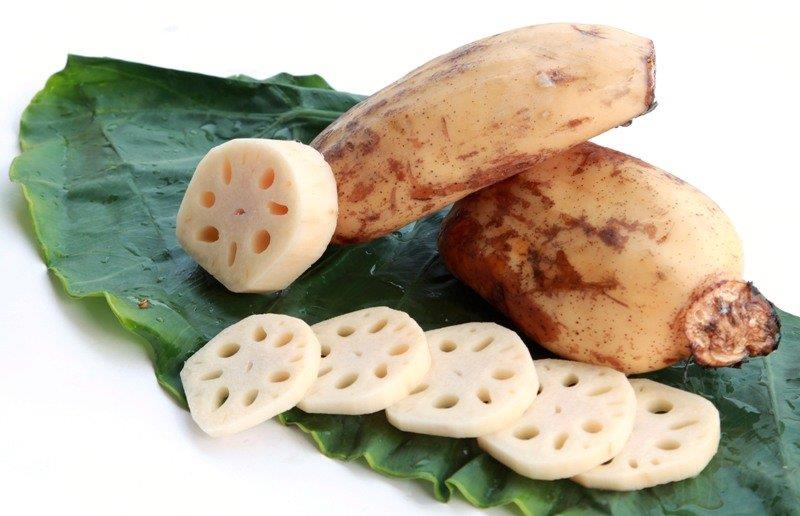 Ngó sen có tác dụng trị tàn nhang