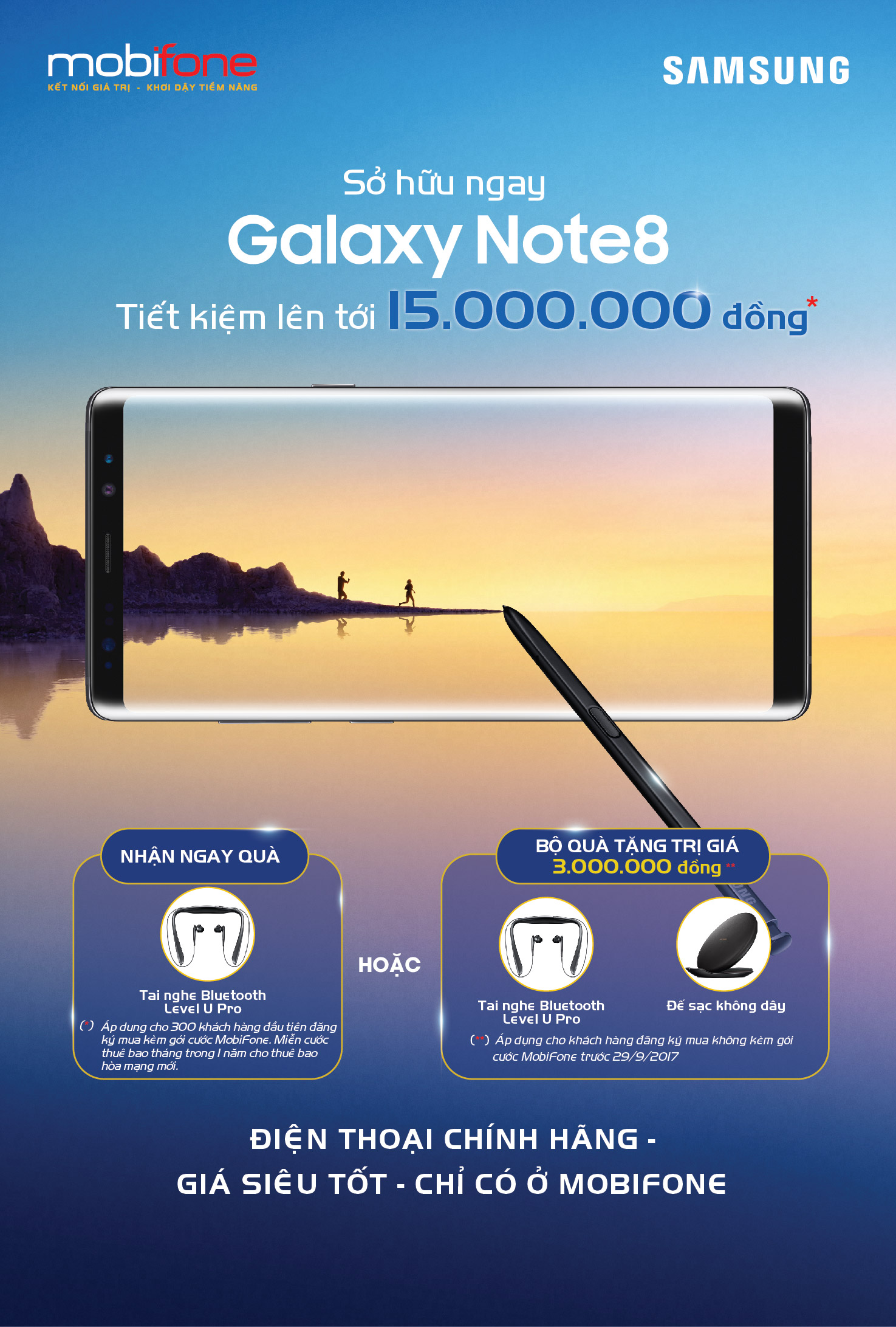 Chương trình đặt trước Samsung Galaxy Note 8 tiếp tục “hút” khách hàng quan tâm